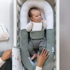 Doomoo Babybädd Quilt Khaki