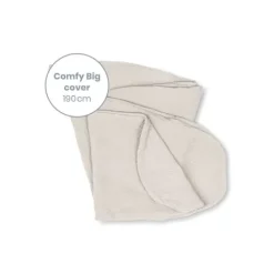 Doomoo Överdrag Amning & Gravidkudde Muslin Sand