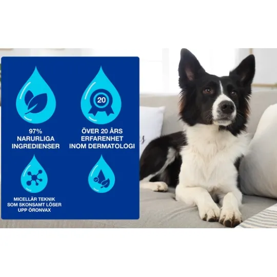 DOUXO Skin & Coat Spa Ultra-safe Dewaxing Öronrengöring 120 ml