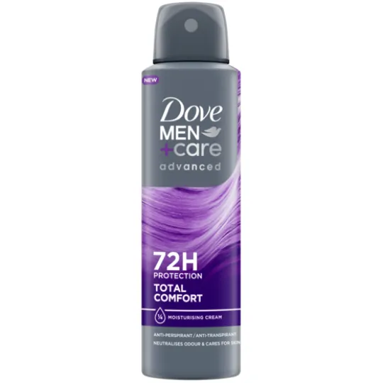 Dove Men+Care 72 Hour Total Comfort Deodorant Spray 150 ml