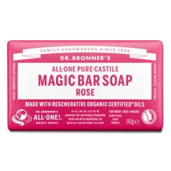 Dr. Bronner's Magic Bar Soap Rose 140 g