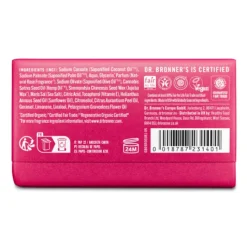 Dr. Bronner's Magic Bar Soap Rose 140 g