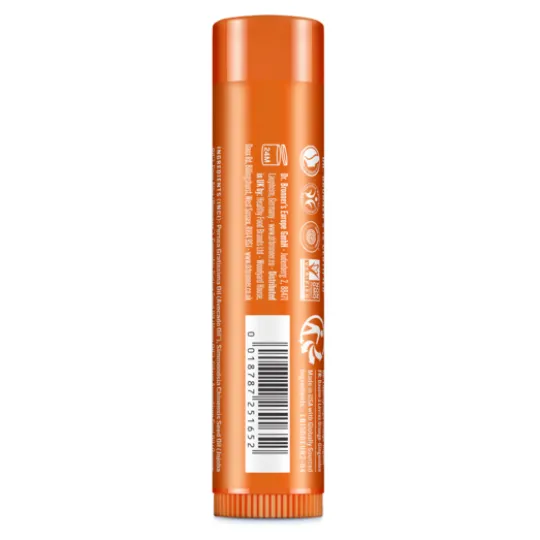 Dr. Bronner's Organic Lip Balm Orange-Ginger 4 g