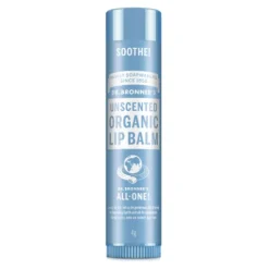 Dr. Bronner's Organic Lip Balm Unscented 4 g
