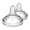 Dr Brown Level 2 Wide-Neck Silicone Options+ Nipple 2-pack