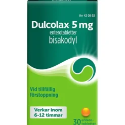 Dulcolax, enterotablett 5 mg 30 st