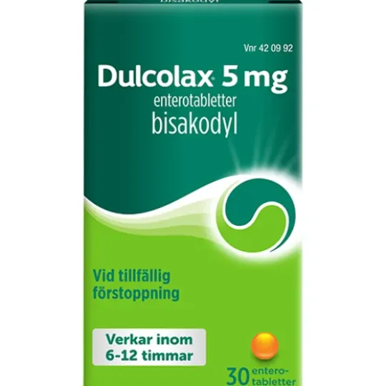 Dulcolax, enterotablett 5 mg 30 st