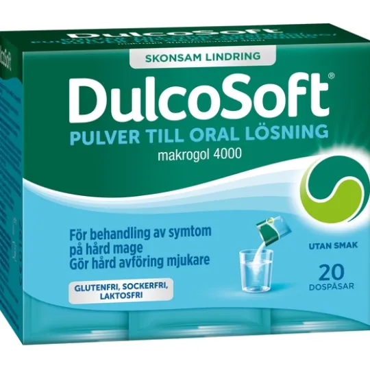 DulcoSoft pulver dospåsar 20 st