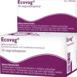Ecovag, vaginalkapsel, hård 10 st