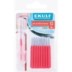 Ekulf Ph Professional Mellanrumsborste 0,5 mm 18-pack