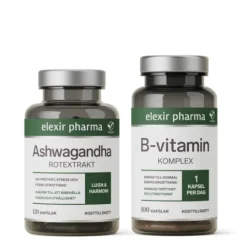 Elexir Pharma Ashwagandha + B-vitamin