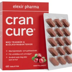 Elexir Pharma Cran Cure 60 tabletter