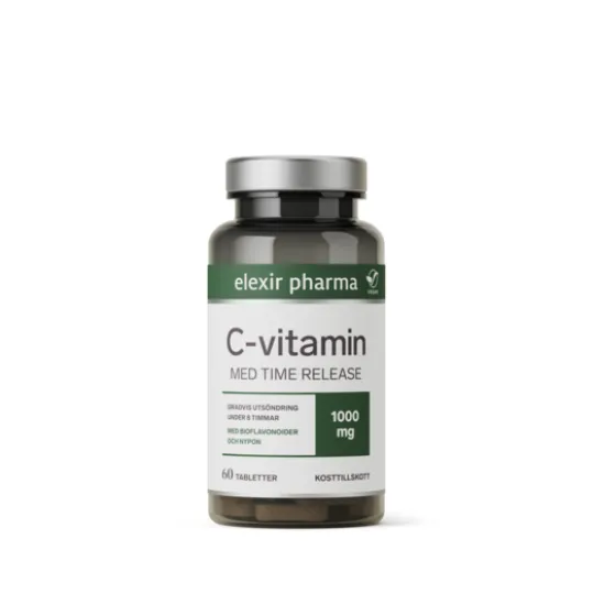 Elexir Pharma C-vitamin Time Release 60 tabletter