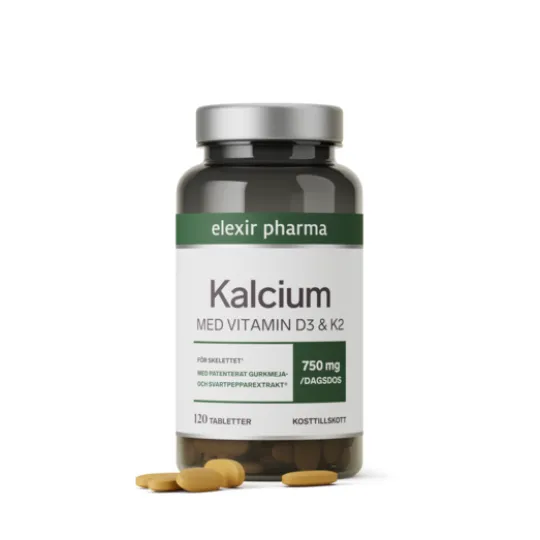 Elexir Pharma Kalcium 120 tabletter