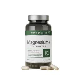 Elexir Pharma Magnesium+ Till kvällen 90 kapslar