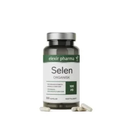 Elexir Pharma Organisk Selen Komplex 100 kapslar