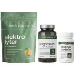 Elexir Pharma VM-kit med Elektrolyter + Magnesium + Mjölksyrabakterier