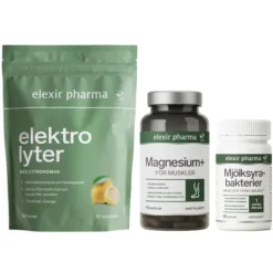 Elexir Pharma VM-kit med Elektrolyter + Magnesium + Mjölksyrabakterier