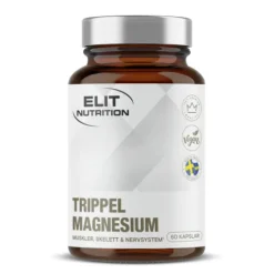 Elit Nutrition Trippel Magnesium 60 kapslar