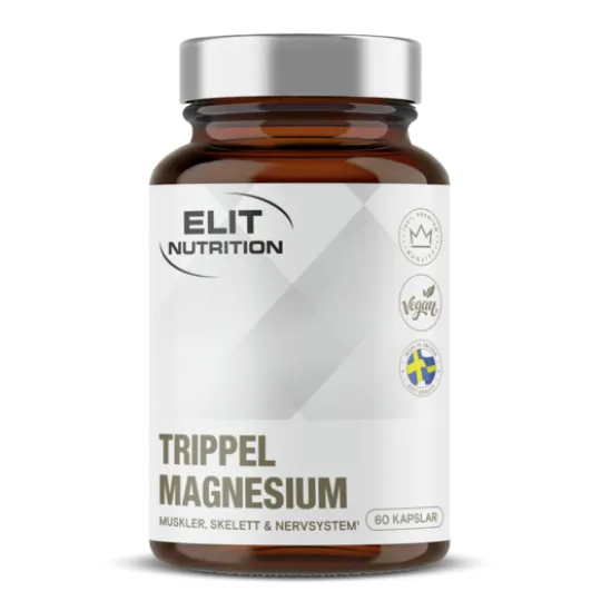 Elit Nutrition Trippel Magnesium 60 kapslar