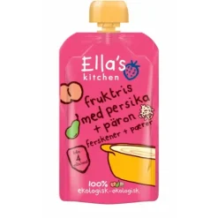 Ella's Kitchen Fruktris Persika Päron 120 g