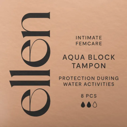 Ellen Aqua Block Tampon 8 st