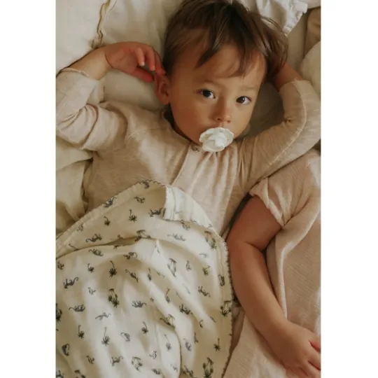 Elodie Bamboo Muslin filt Garden Leo's Resort