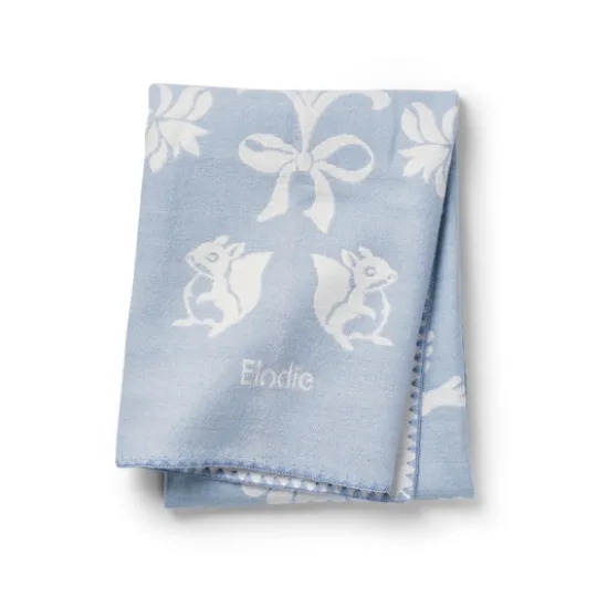 Elodie Jacquard Filt Blueberry Blue