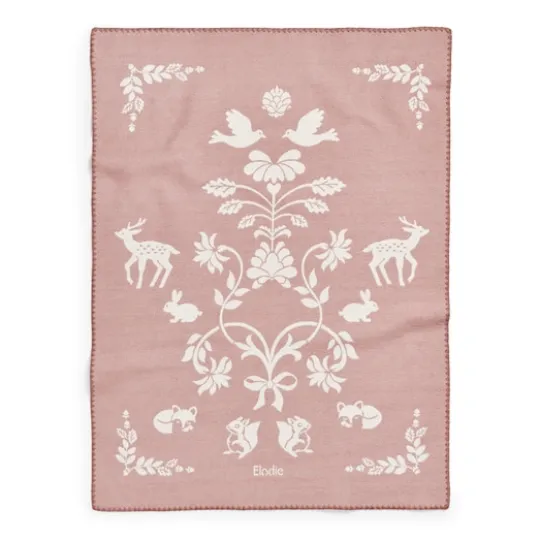 Elodie Jacquard Filt Mullberry Pink