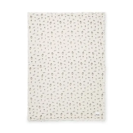 Elodie Soft Cotton Blanket Garden Leo's Resort