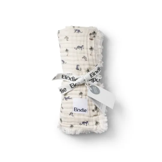 Elodie Soft Cotton Blanket Garden Leo's Resort