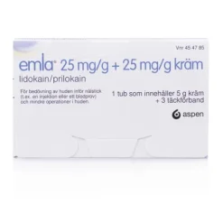 Emla Kräm 25mg/G + 25mg/G 5 g