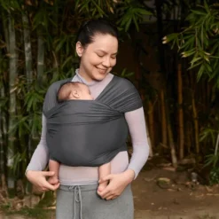 Ergobaby Aura Bärsjal Trikå Soft Black