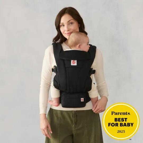 Ergobaby Omni Deluxe Cotton Bärsele Onyx Black