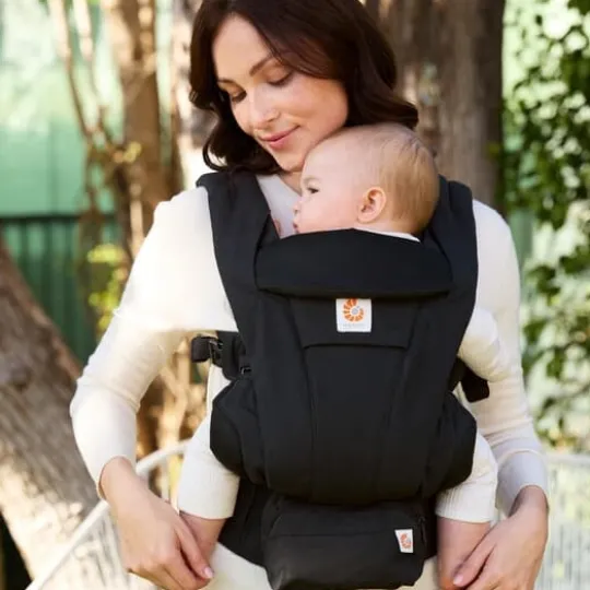 Ergobaby Omni Deluxe Cotton Bärsele Onyx Black