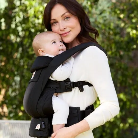 Ergobaby Omni Deluxe Cotton Bärsele Onyx Black