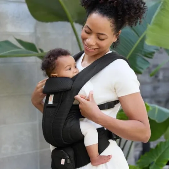 Ergobaby Omni Deluxe Mesh Bärsele Onyx Black