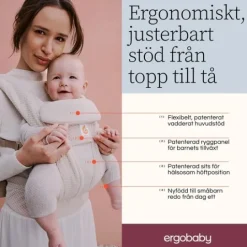 Ergobaby Omni Deluxe Mesh Bärsele Onyx Black