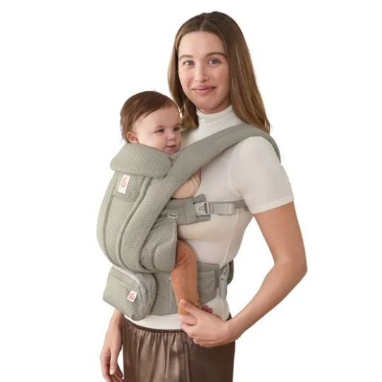 Ergobaby Omni Deluxe Mesh Bärsele Soft Olive