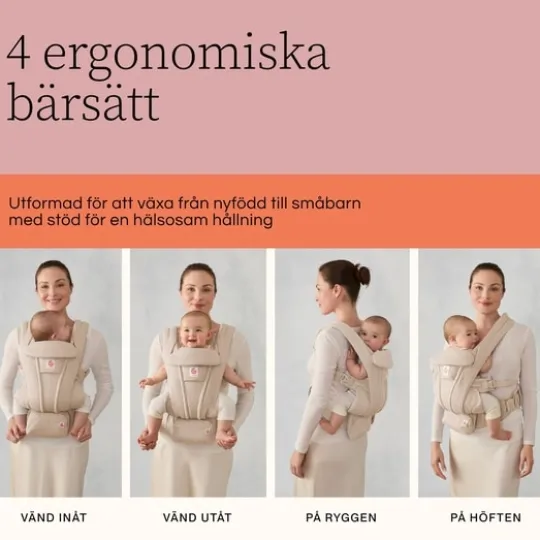 Ergobaby Omni Deluxe Mesh Bärsele Soft Olive