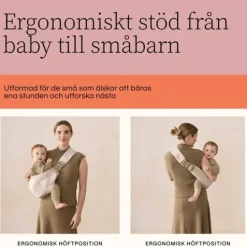 Ergobaby Upsie Höftsele Onyx Black