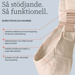 Ergobaby Upsie Höftsele Onyx Black