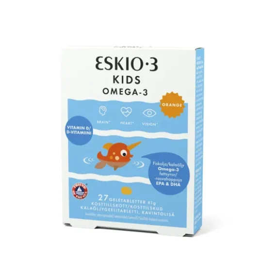 ESKIO-3 Kids Omega-3 Chewable 27 tuggtabletter