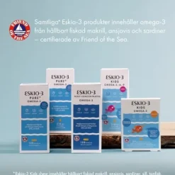 ESKIO-3 Kids Omega-3,-6,-9 Flytande 210 ml