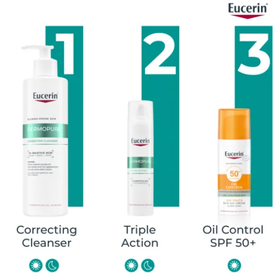 Eucerin Dermopure Correcting Cleanser 400 ml