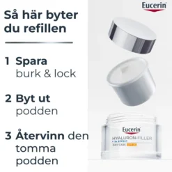 Eucerin Hyaluron-Filler +3x Effect Day Cream SPF30 Refill 50 ml