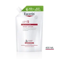 Eucerin Ph5 Washlotion Oparfymerad Refill 400ml