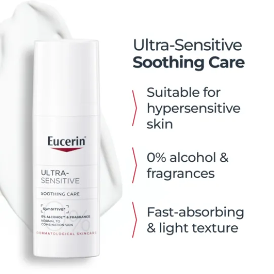 Eucerin UltraSensitive Soothing Care Normal To Combination Skin 50 ml