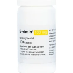 E-vimin, kapsel, mjuk 100 mg 100 st