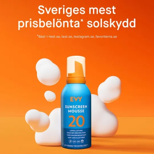 EVY Solskyddsmousse SPF20 150 ml